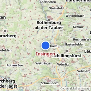 Kartenvorschau Insingen
