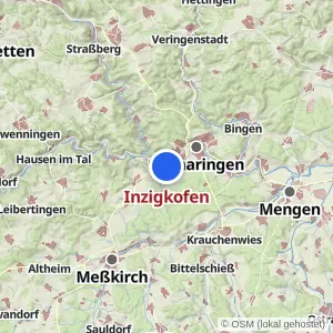 Kartenvorschau Inzigkofen