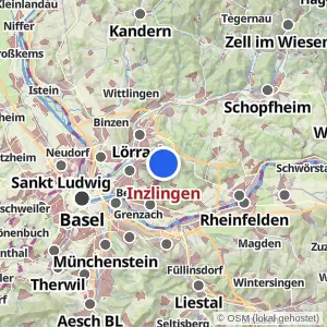 Kartenvorschau Inzlingen