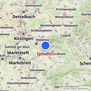Kartenvorschau Iphofen