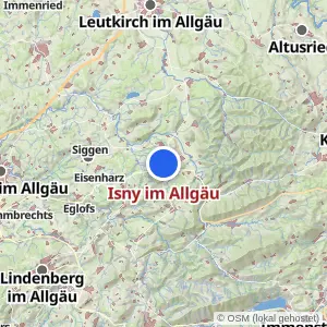 Kartenvorschau Isny im Allgäu