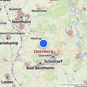 Kartenvorschau Isterberg