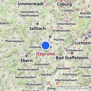 Kartenvorschau Itzgrund