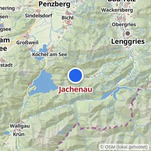 Kartenvorschau Jachenau