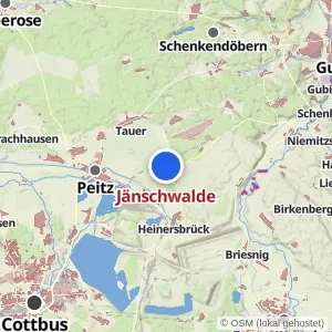 Kartenvorschau Jänschwalde