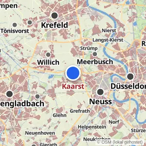 Kartenvorschau Kaarst
