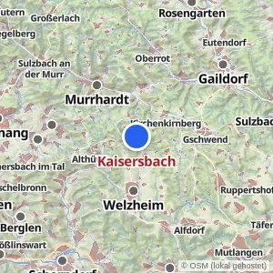 Kartenvorschau Kaisersbach
