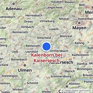 Kartenvorschau Kalenborn bei Kaisersesch