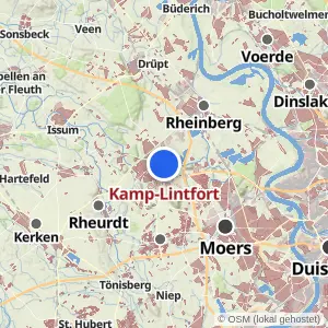 Kartenvorschau Kamp-Lintfort