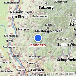 Kartenvorschau Kandern