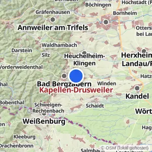 Kartenvorschau Kapellen-Drusweiler