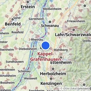 Kartenvorschau Kappel-Grafenhausen