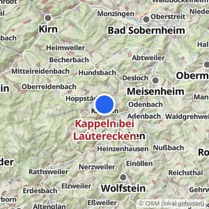 Kartenvorschau Kappeln bei Lauterecken