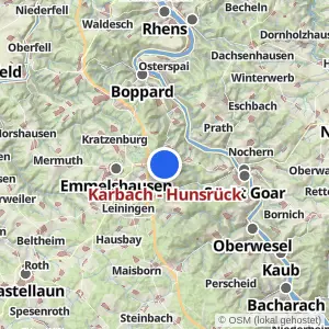 Kartenvorschau Karbach - Hunsrück