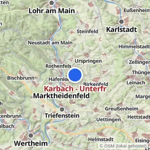Kartenvorschau Karbach - Unterfr