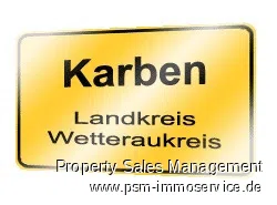 Karben Stadt schild