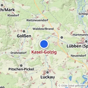 Kartenvorschau Kasel-Golzig