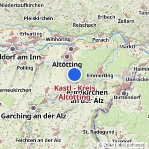 Kartenvorschau Kastl - Kreis Altötting
