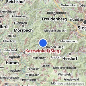 Kartenvorschau Katzwinkel (Sieg)
