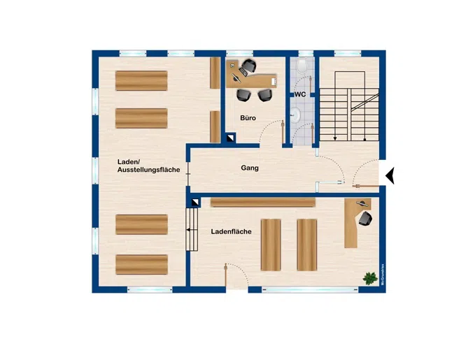 Grundriss EG Vorderhaus