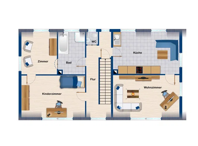 Grundriss OG Hinterhaus