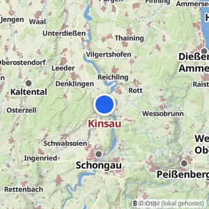 Kartenvorschau Kinsau
