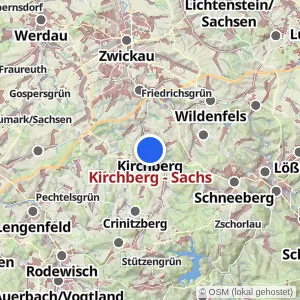 Kartenvorschau Kirchberg - Sachs