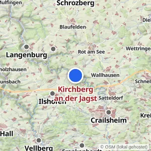 Kartenvorschau Kirchberg an der Jagst
