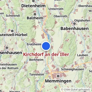 Kartenvorschau Kirchdorf an der Iller
