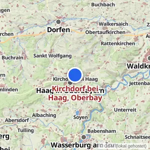 Kartenvorschau Kirchdorf bei Haag, Oberbay