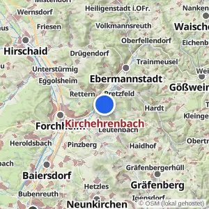 Kartenvorschau Kirchehrenbach