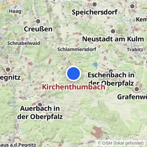 Kartenvorschau Kirchenthumbach