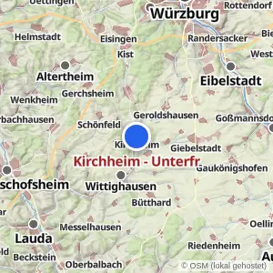 Kartenvorschau Kirchheim - Unterfr