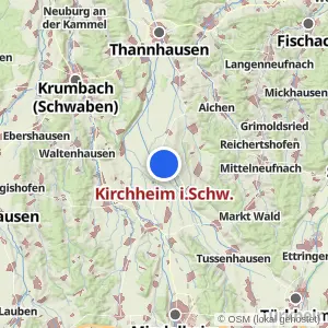 Kartenvorschau Kirchheim i.Schw.