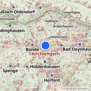 Kartenvorschau Kirchlengern