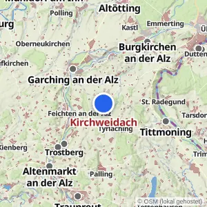 Kartenvorschau Kirchweidach