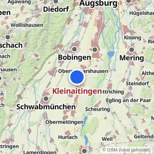 Kartenvorschau Kleinaitingen