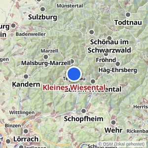 Kartenvorschau Kleines Wiesental