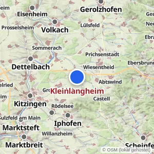 Kartenvorschau Kleinlangheim