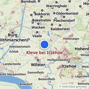 Kartenvorschau Kleve bei Itzehoe