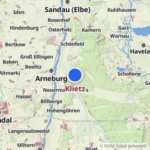 Kartenvorschau Klietz