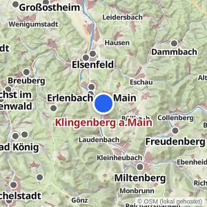 Kartenvorschau Klingenberg a.Main