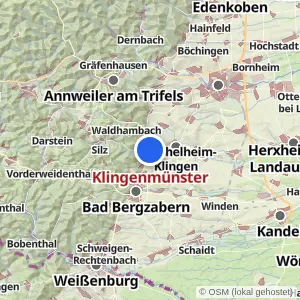 Kartenvorschau Klingenmünster