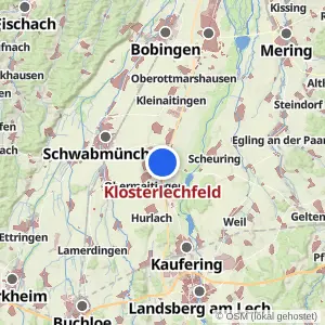 Kartenvorschau Klosterlechfeld