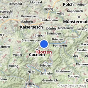 Kartenvorschau Klotten