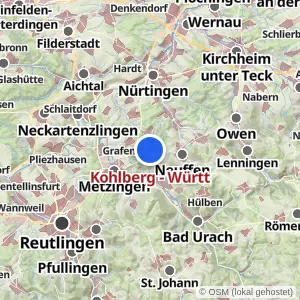 Kartenvorschau Kohlberg - Württ