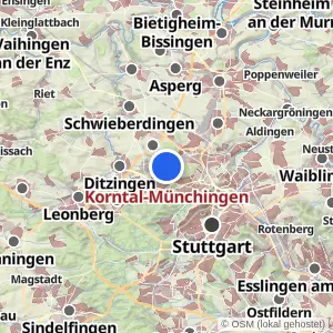 Kartenvorschau Korntal-Münchingen