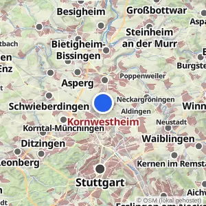 Kartenvorschau Kornwestheim