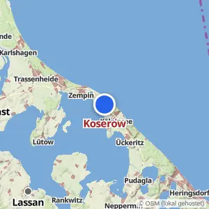 Kartenvorschau Koserow