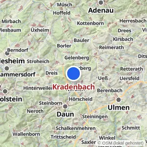 Kartenvorschau Kradenbach
